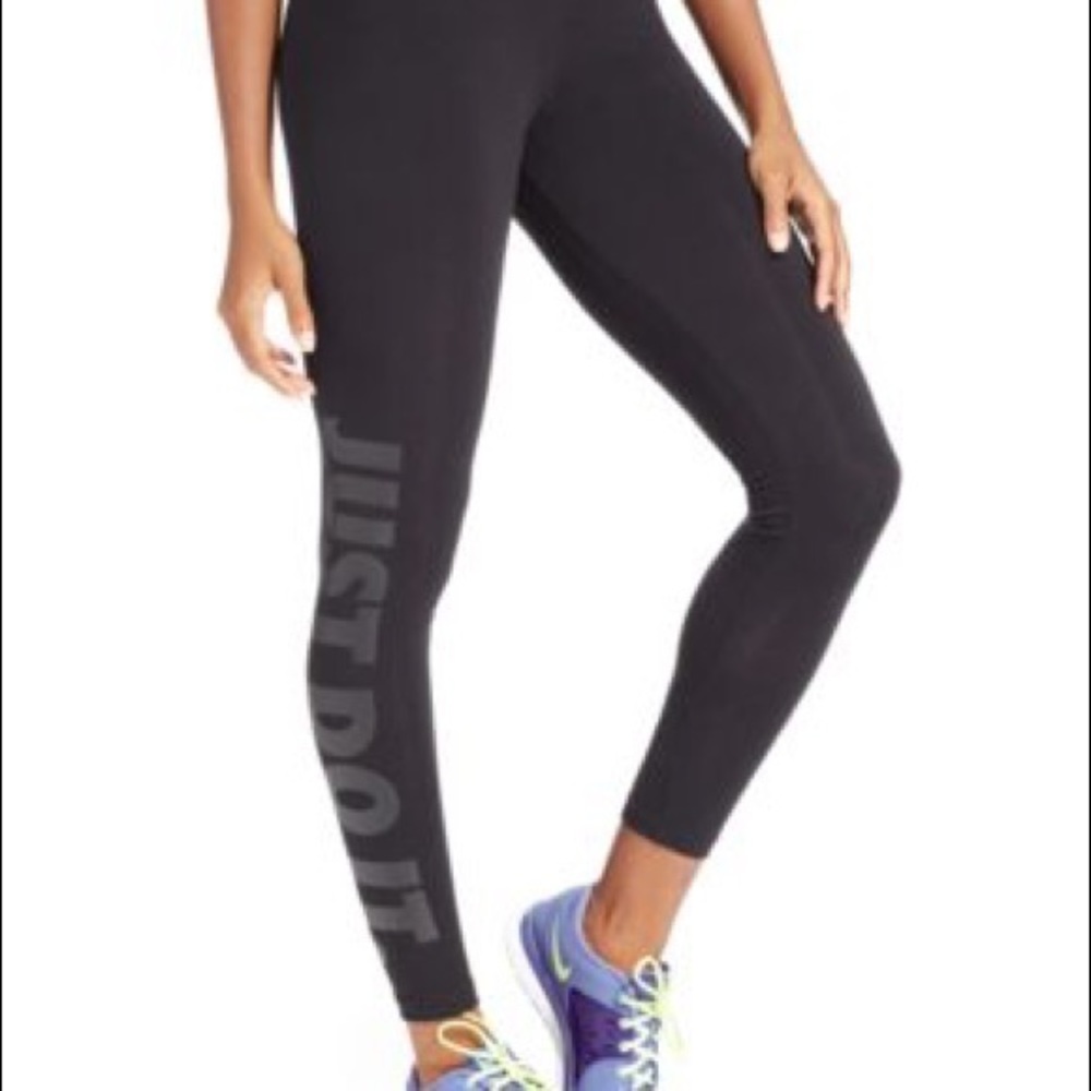 Nike Just Do It black Leggings
